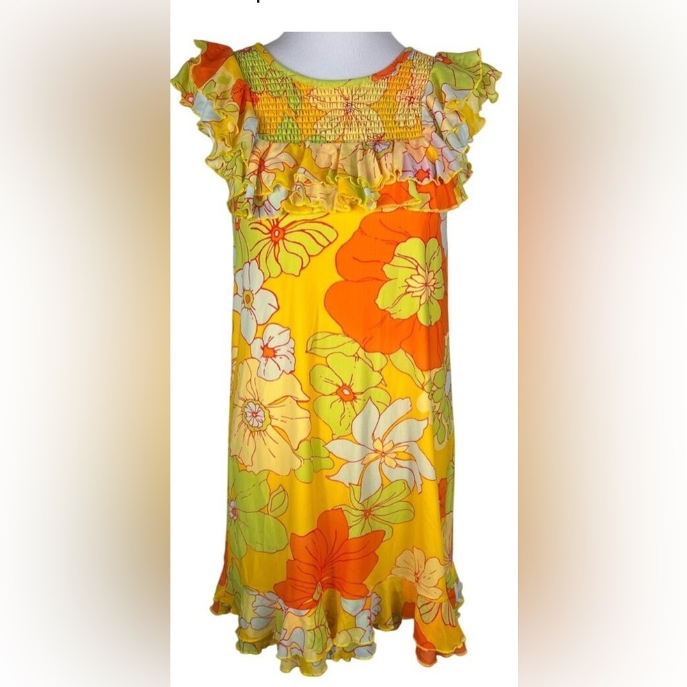 NWT MODCLOTH That Tropical 'Frilling' Mesh Mini Dress
Size M - Picture 6 of 7